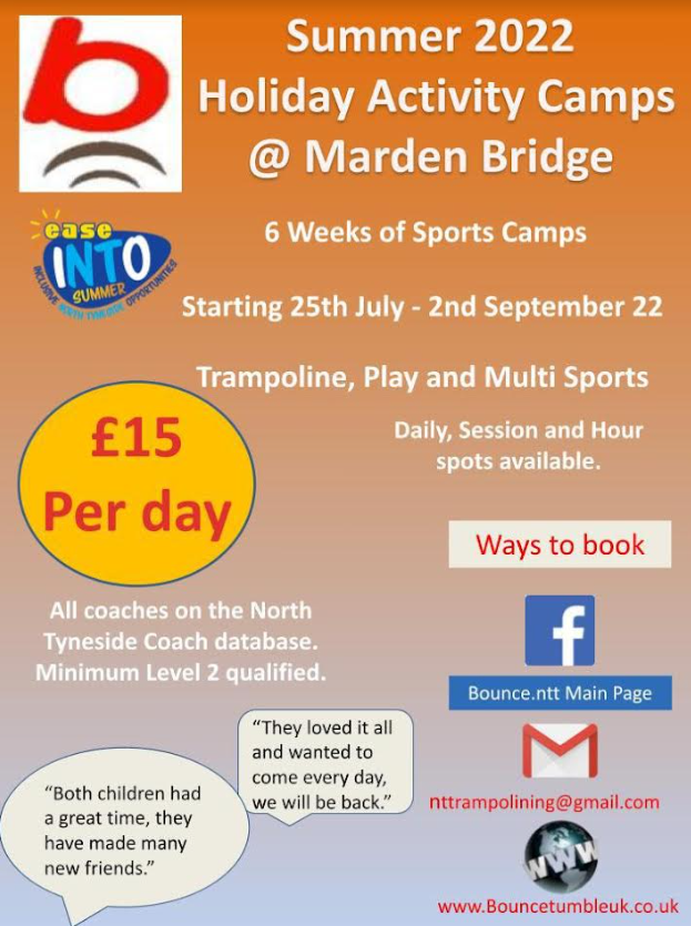 Marden Bridge Sports Centre Hillheads Road, Whitley Bay